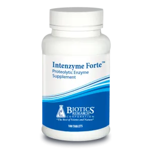 Формула ферментов, Intenzyme Forte, Biotics Research, 100 таблеток