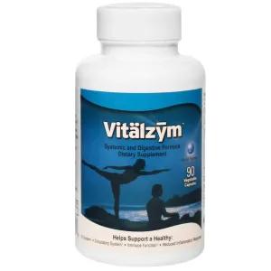 Системные энзимы, World Nutrition Inc., Vitalzym, 90 капсу