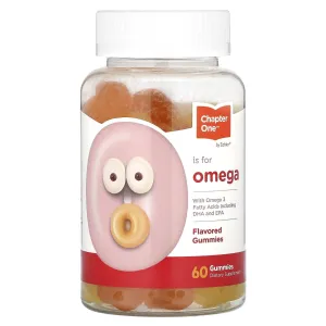 Омега 3, Omega 3, Chapter One, смак жуйка, 60 жувальних таблеток