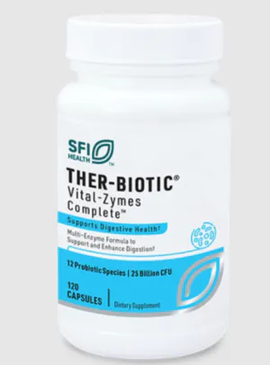 Энзимы, Vital-Zymes Complete, Klaire Labs, 120 капсул