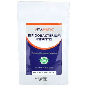 Бифидобактерия Инфантис, Bifidobacterium Infantis, Vitamatic, здоровое пищеварение, 100 г