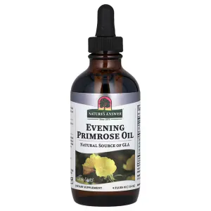 Масло примулы вечерней, Evening Primrose Oil, Nature's Answer, 120 мл
