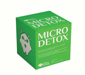 Детокс организма, сбор трав, Micro Detox, Microdosing, 500 мг, 60 вегетарианских капсул