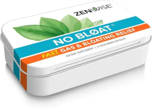 Пробиотик от вздутия живота, No Bloat with Clinically Studied DE111 Probiotic, Zenwise Health, ежедневный, 14 вегетарианских капсул