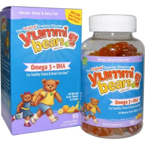 Рыбий жир для детей, Омега-3, Omega-3 + DHA, Hero Nutritional, 90ш