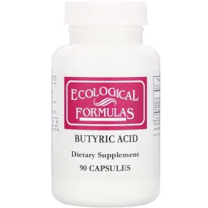 Масляная  кислота, Butyric Acid, Cardiovascular Research Ltd., 90 капсул.