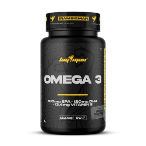 Омега-3 з Вітаміном Е, Omega3, BigMan, 90 гелевих капсул