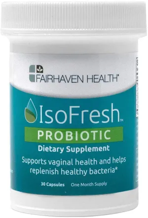 Пробіотик для балансу в жіночому організмі, IsoFresh Probiotic for Feminine Balance, Fairhaven Health, 30 капсул