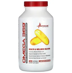 Омега 3-6-9, Omega 3-6-9, Solgar, 1300 мг, 60 гелевых капсул 