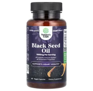 Масло черного тмина, Black Cumin, Life Extension, из семян, 60 капсул