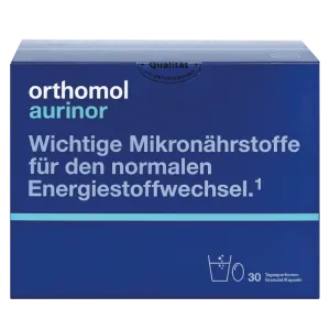 Витамины и минералы для улучшения метаболизма, Aurinor, Orthomol, 90 капсул + 30 порошков

