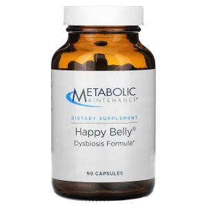 Формула для живота, Happy Belly, Metabolic Maintenance, 90 капсул