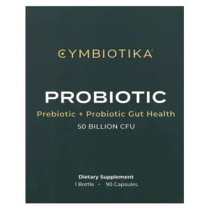Пробіотик, Probiotic, Cymbiotika, 50 млрд КУО, 90 капсул