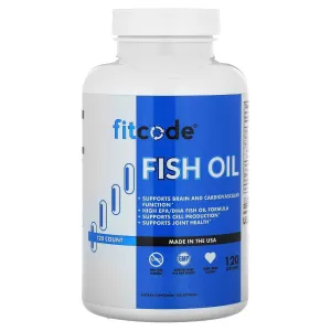 Риб'ячий жир, Fish Oil, fitcode, 120 гелевих капсул