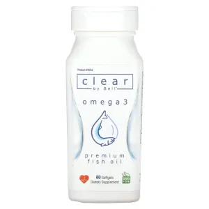 Омега-3, Omega 3, Bell Lifestyle, 60 гелевих капсул